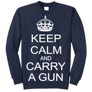 Keep Calm and Carry a Gun Sweatshirt