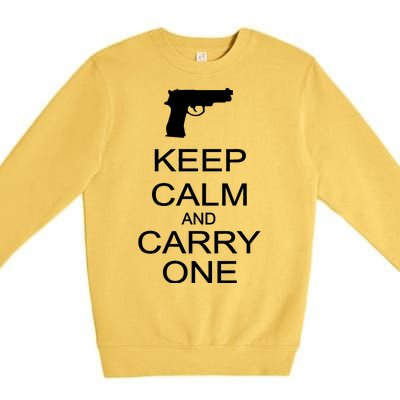 Keep Calm And Carry One Premium Crewneck Sweatshirt