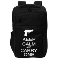Keep Calm And Carry One Impact Tech Backpack