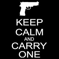 Keep Calm And Carry One Impact Tech Backpack