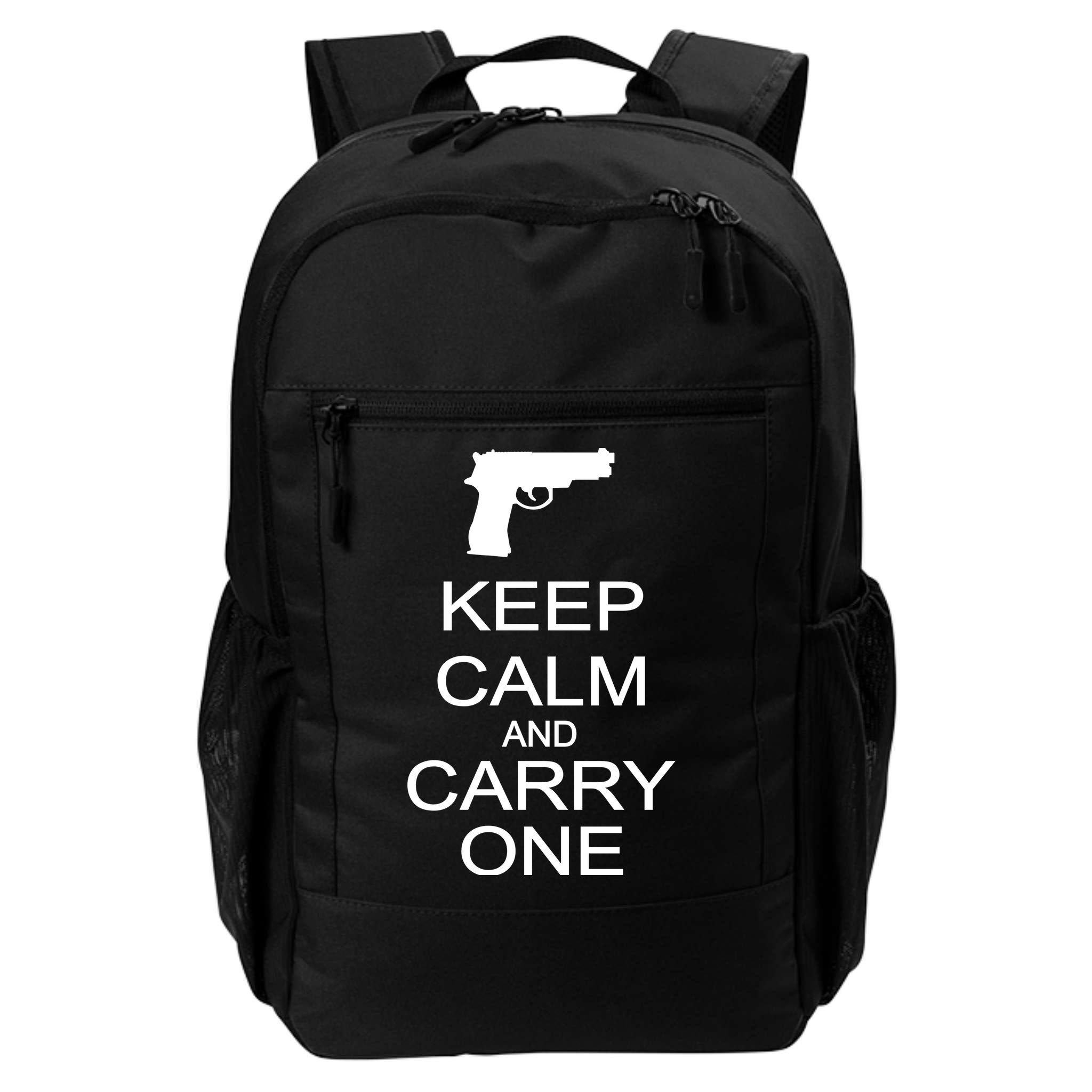 Keep Calm And Carry One Backpack