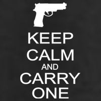 Keep Calm And Carry One 11oz C Handle Ceramic Mug