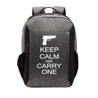 Keep Calm And Carry One Vector Backpack