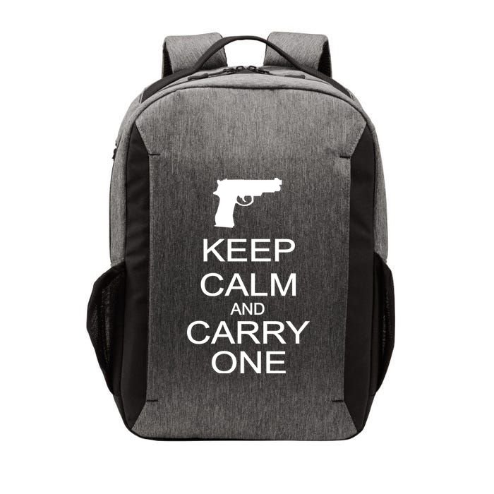 Keep Calm And Carry One Vector Backpack