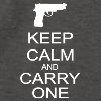 Keep Calm And Carry One Vector Backpack