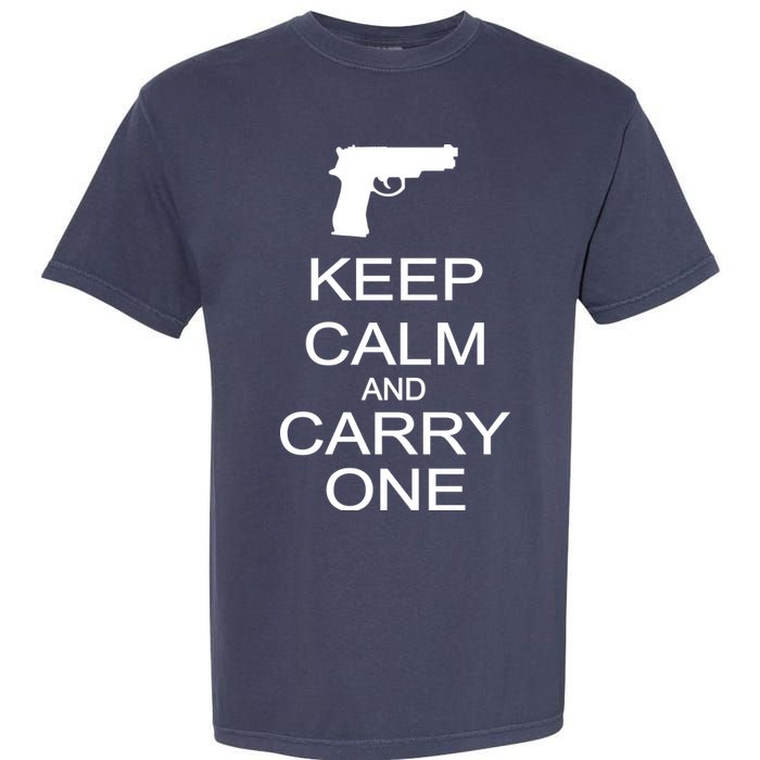 Keep Calm And Carry One Garment-Dyed Heavyweight T-Shirt