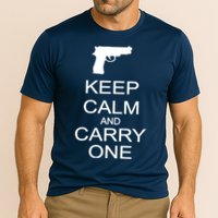 Keep Calm And Carry One Cooling Performance Crew T-Shirt