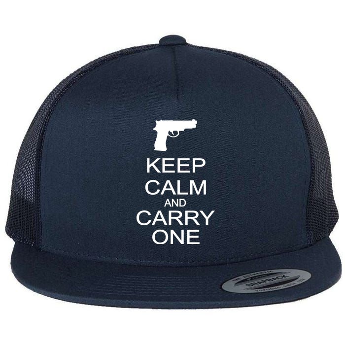 Keep Calm And Carry One Flatbill Hat
