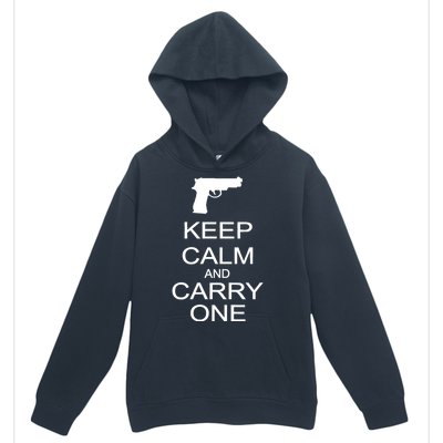 Keep Calm And Carry One Urban Pullover Hoodie