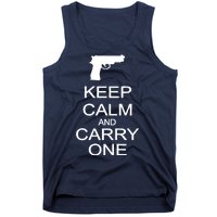 Keep Calm And Carry One Tank Top