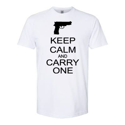 Keep Calm And Carry One Softstyle CVC T-Shirt