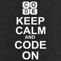 Keep Calm and Code On Garment-Dyed Heavyweight T-Shirt