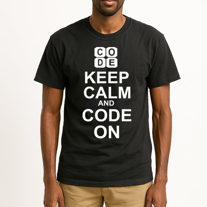 Keep Calm and Code On Tall T-Shirt