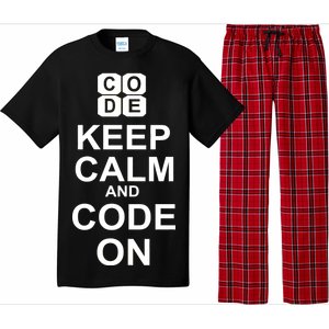 Keep Calm and Code On Pajama Set