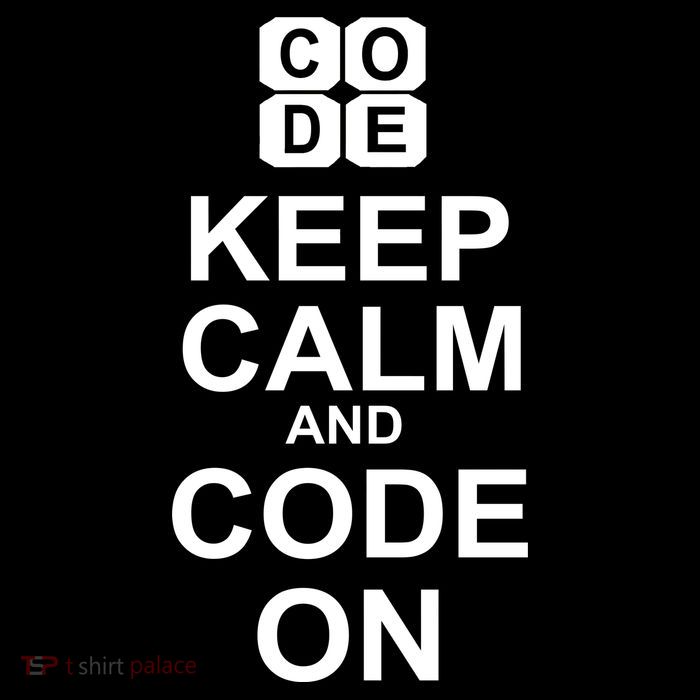 Keep Calm and Code On PosiCharge Competitor Tank
