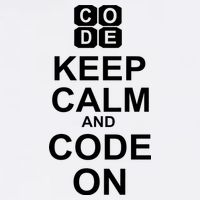 Keep Calm and Code On Garment-Dyed Sweatshirt