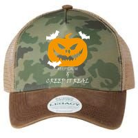 Keep Calm and Creep It Real Legacy Tie Dye Trucker Hat