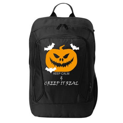 Keep Calm and Creep It Real City Backpack
