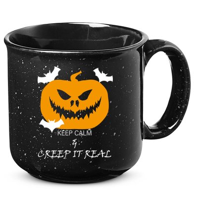 Keep Calm and Creep It Real 15oz Campfire Ceramic Mug