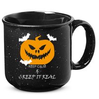 Keep Calm and Creep It Real 15oz Campfire Ceramic Mug