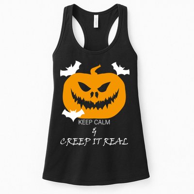 Keep Calm and Creep It Real Womens Tank Top