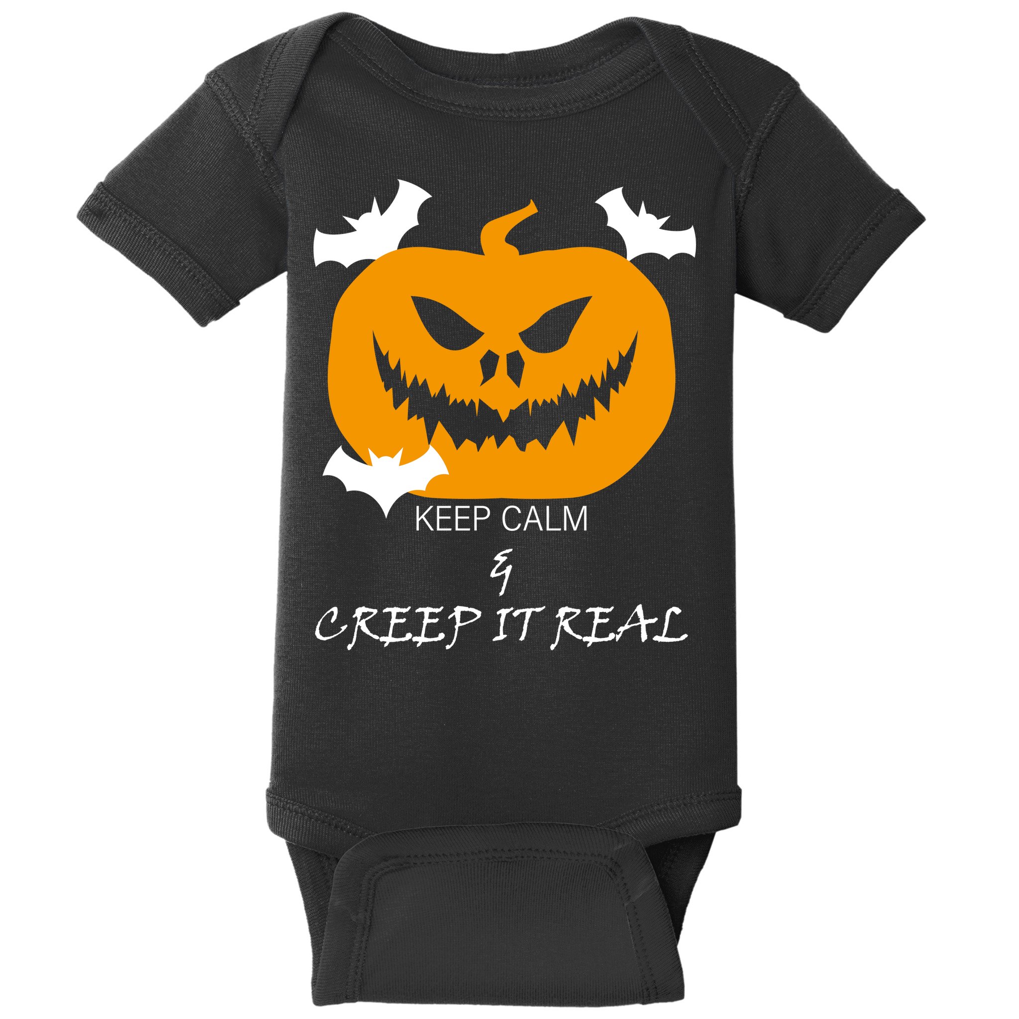 Keep Calm and Creep It Real Baby Bodysuit