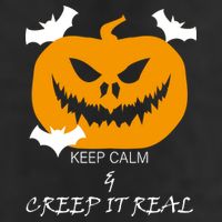 Keep Calm and Creep It Real Golf Towel