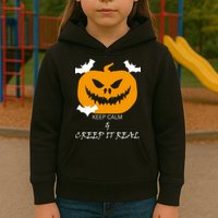 Keep Calm and Creep It Real Kids Hoodie