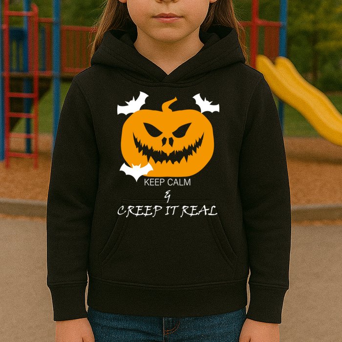 Keep Calm and Creep It Real Kids Hoodie