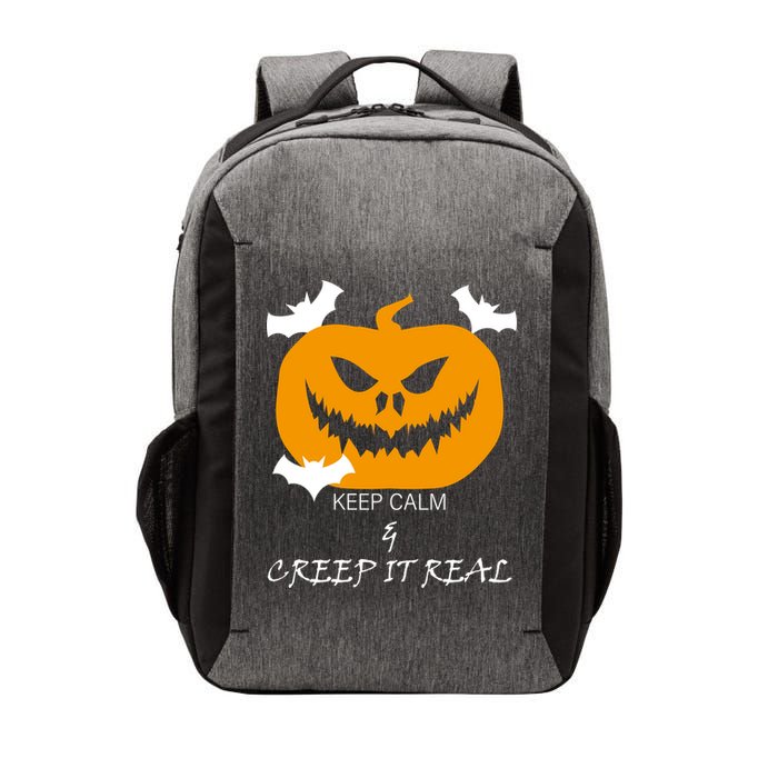 Keep Calm and Creep It Real Vector Backpack