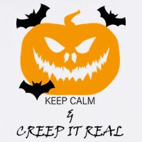 Keep Calm and Creep It Real Garment-Dyed Sweatshirt