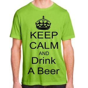 Keep Calm and Drink Beer Adult ChromaSoft Performance T-Shirt