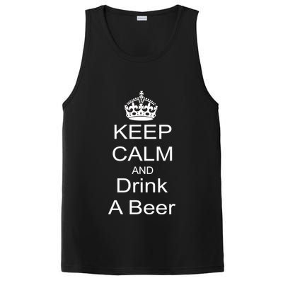 Keep Calm and Drink Beer PosiCharge Competitor Tank