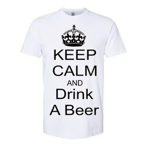 Keep Calm and Drink Beer Softstyle CVC T-Shirt