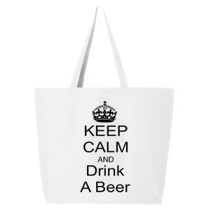 Keep Calm and Drink Beer 25L Jumbo Tote