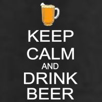 Keep Calm And Drink Beer Pitcher 7 Panel Mesh Trucker Snapback Hat