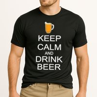 Keep Calm And Drink Beer Pitcher Performance Shirt