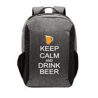 Keep Calm And Drink Beer Pitcher Vector Backpack