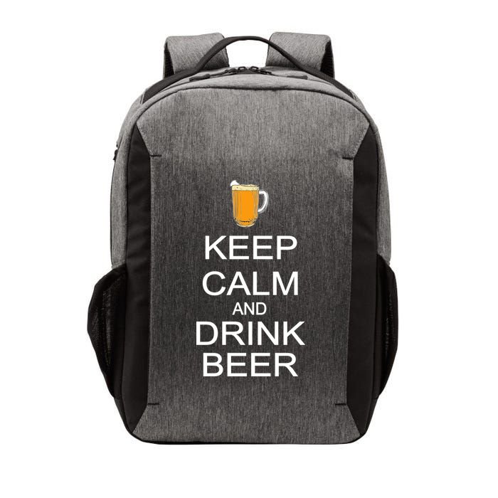 Keep Calm And Drink Beer Pitcher Vector Backpack