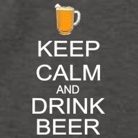 Keep Calm And Drink Beer Pitcher Vector Backpack