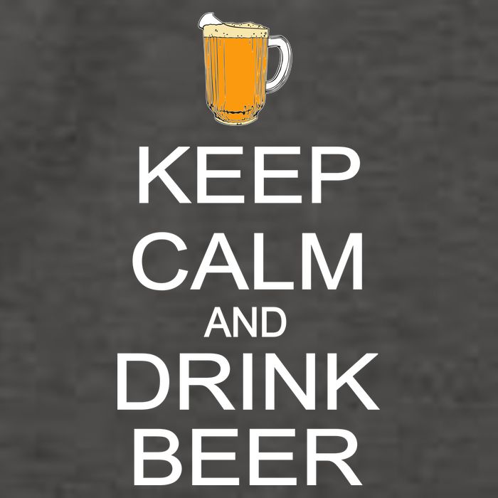 Keep Calm And Drink Beer Pitcher Vector Backpack
