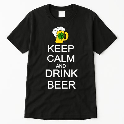 Keep Calm And Drink Beer St. Patrick's Day Tall T-Shirt