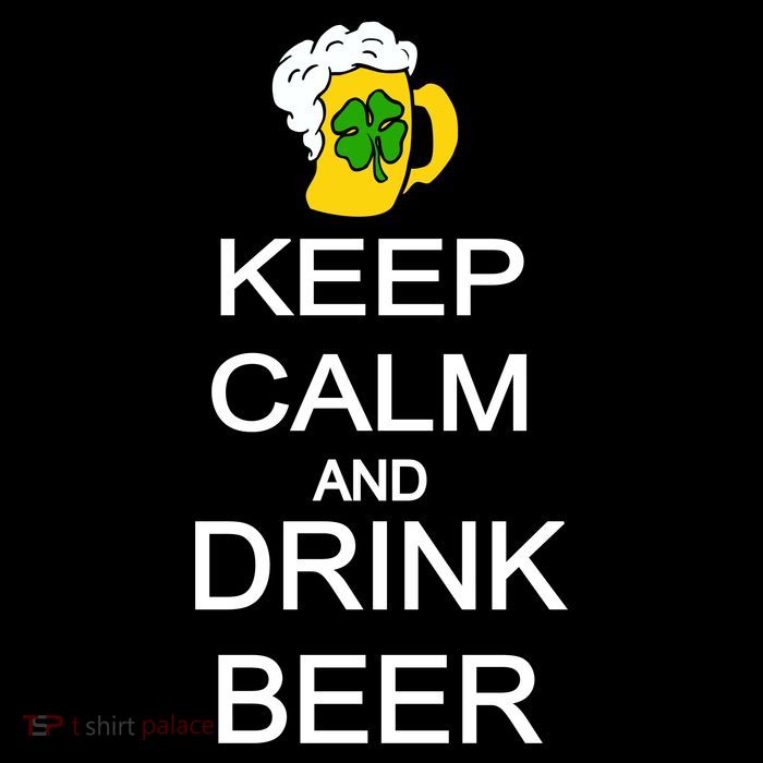 Keep Calm And Drink Beer St. Patrick's Day Kids T-Shirt