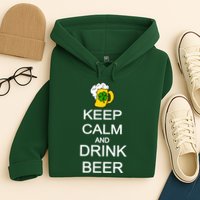 Keep Calm And Drink Beer St. Patrick's Day Hoodie