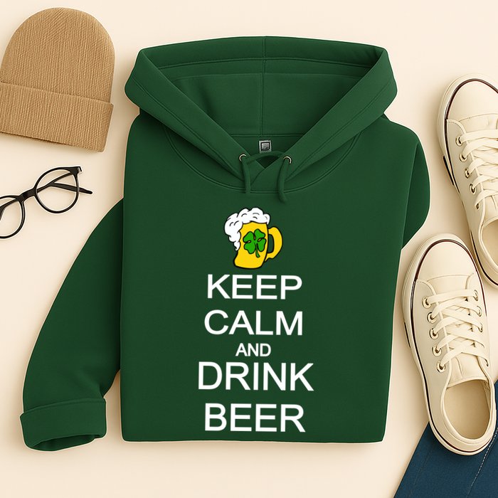 Keep Calm And Drink Beer St. Patrick's Day Hoodie