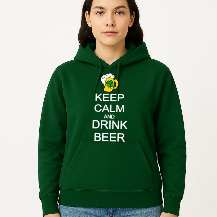 Keep Calm And Drink Beer St. Patrick's Day Hoodie