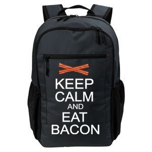 Keep Calm And Eat Bacon Daily Commute Backpack