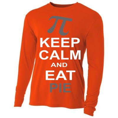 Keep Calm And Eat Pie Cooling Performance Long Sleeve Crew