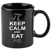Keep Calm And Eat Pie 11oz C Handle Ceramic Mug