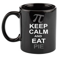 Keep Calm And Eat Pie 11oz C Handle Ceramic Mug
